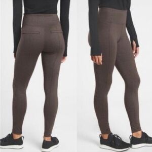 Athleta Delancey Houndstooth tight size small tall B4